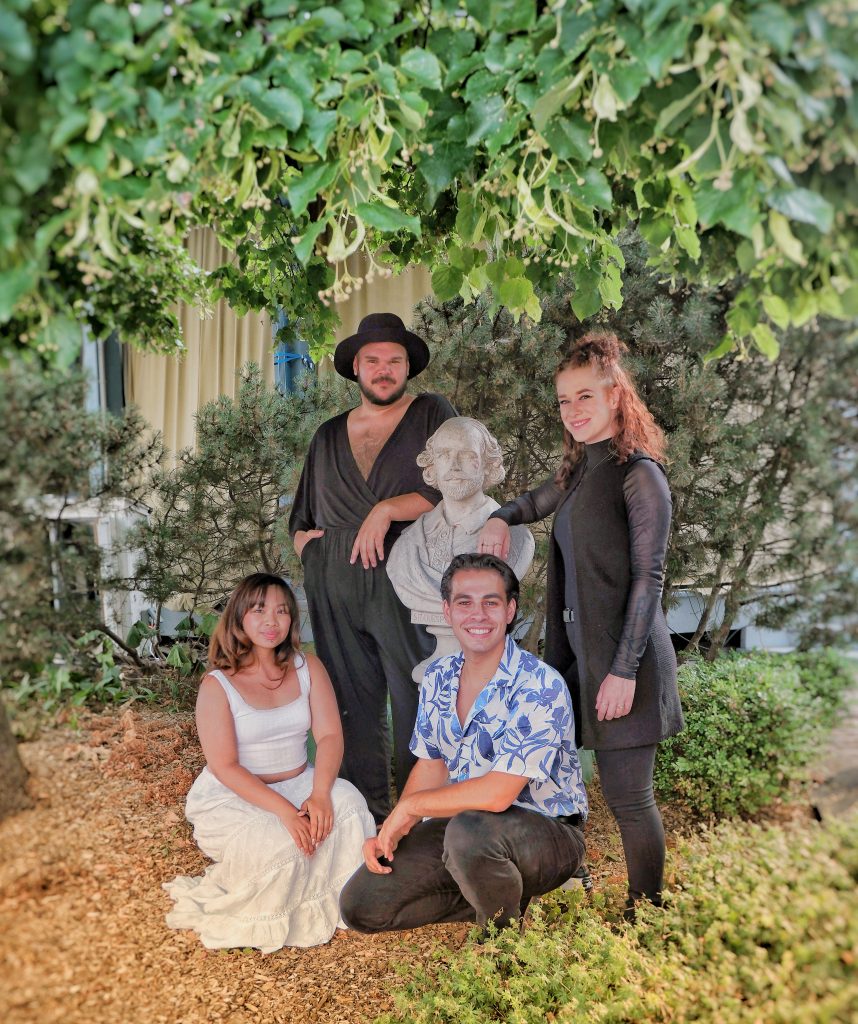 Photo of the 4 Play On performers. 