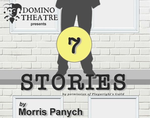 Poster for Domino Theatre's production of '7 Stories'.
