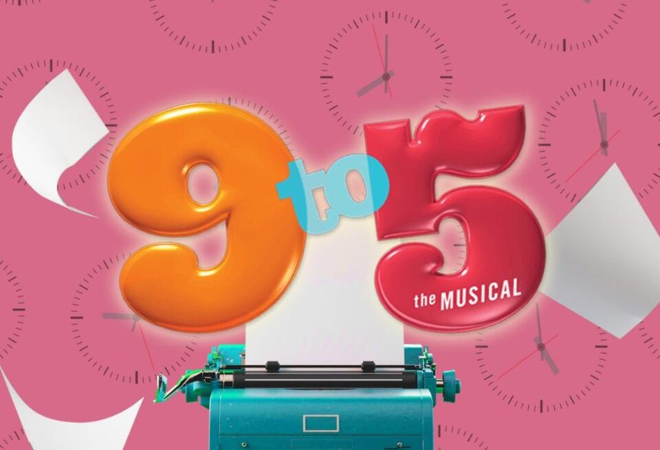Poster for Thousand Island Playhouse's production of '9 to 5'.