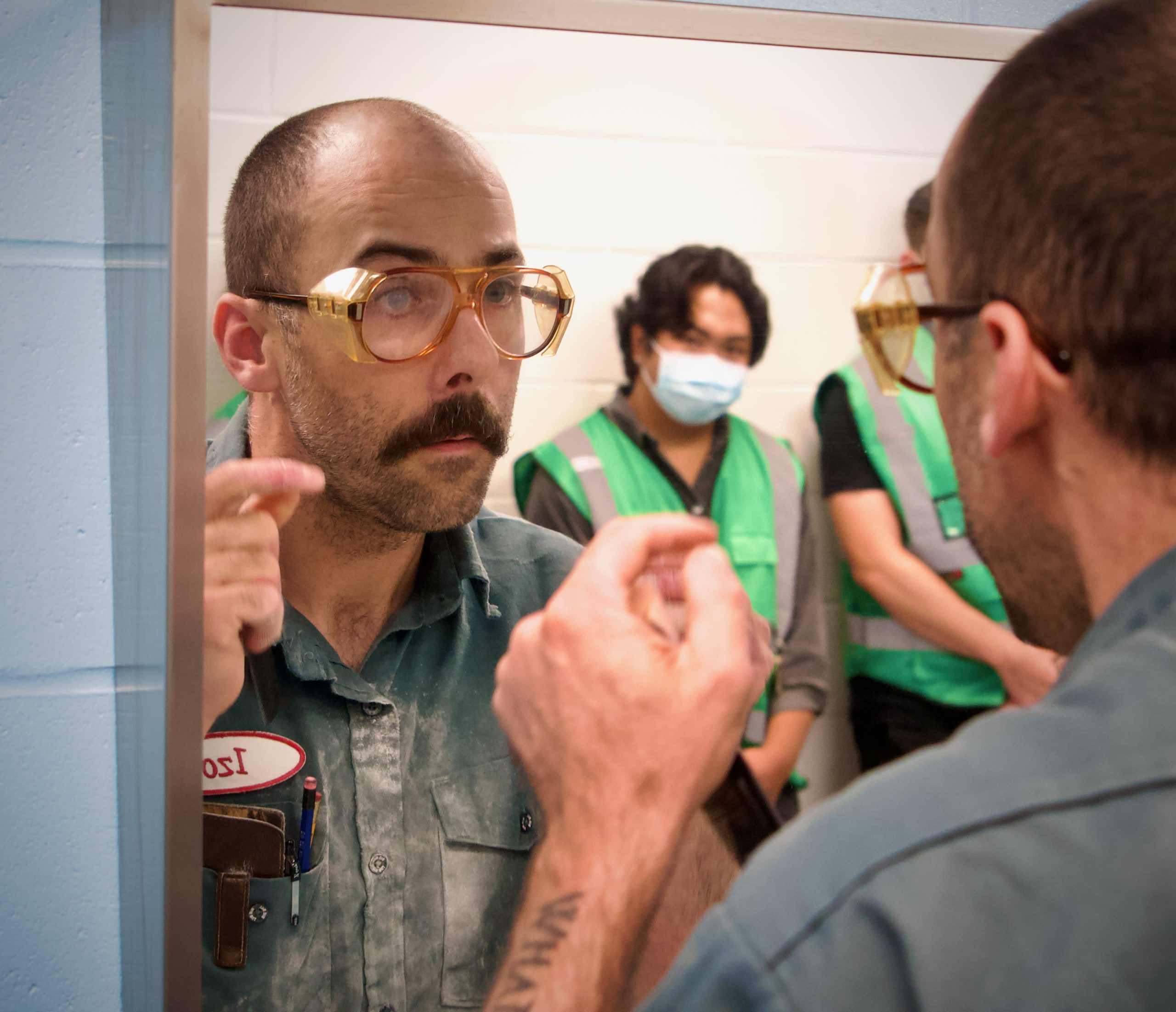 Le concierge. Photo by Jason Middaugh.